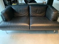 TOP !! Living Divani Sofa Bench, schwarzes Rindsleder, Zweisitzer Bonn - Brüser Berg Vorschau