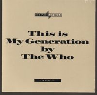 The Who-This Is My Generation - German 4-track-CD in Papersleeve Niedersachsen - Vienenburg Vorschau