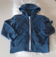 Blaue Sweatshirtjacke Adidas Größe 116 neuwertig Niedersachsen - Cuxhaven Vorschau