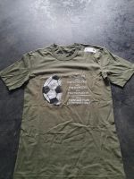 Fußball T-Shirt / Trainer T-Shirt khaki grün Slim Fit Gr. L Bayern - Gersthofen Vorschau