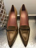Escada Pumps Gr. 36 Farbe cognac Vollleder made in Italy Wandsbek - Hamburg Farmsen-Berne Vorschau