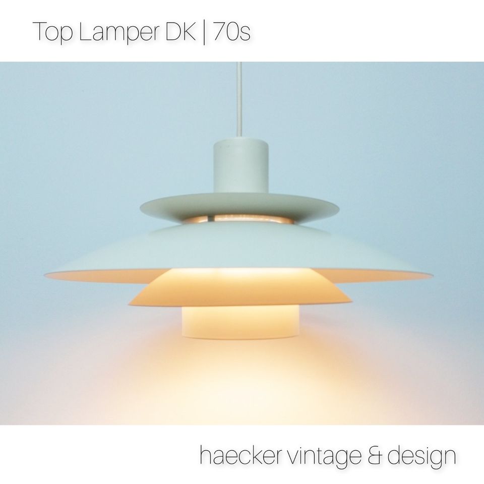 Lampe zu danish design poulsen mid-century retro vintage 70er in München