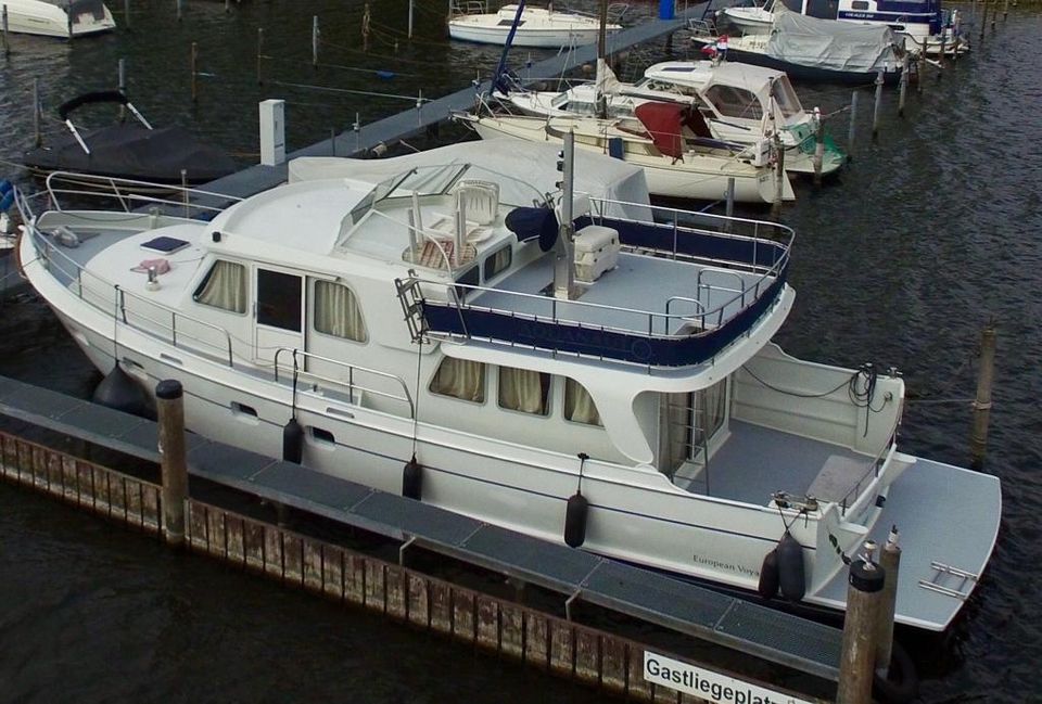 ⭐️ Aquanaut European Voyager 1300 ⭐️ Stahlschiff, Motoryacht in Berlin