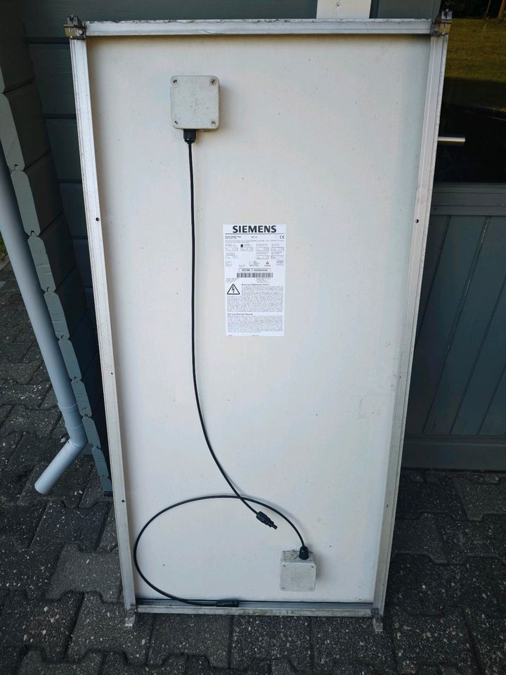 Photovoltaik Modul Panel 66*133cm 110W überholt Siemens SM 110 in Verl