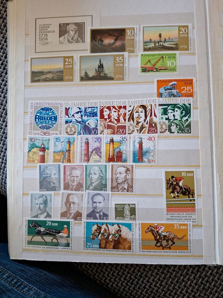 DDR Briefmarken in Kritzmow