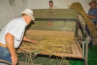 Landwirtschaft, Gerät, Dreschmaschine, Antiquität, Scheunenfund Saarland - Wadern Vorschau