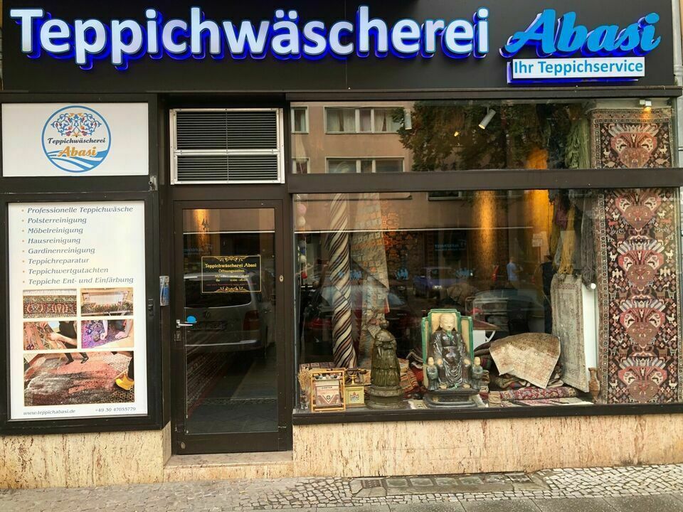 Afghan Kelim 116x82 beige Handgewebt Kilim wolle rug carpet blau in Berlin
