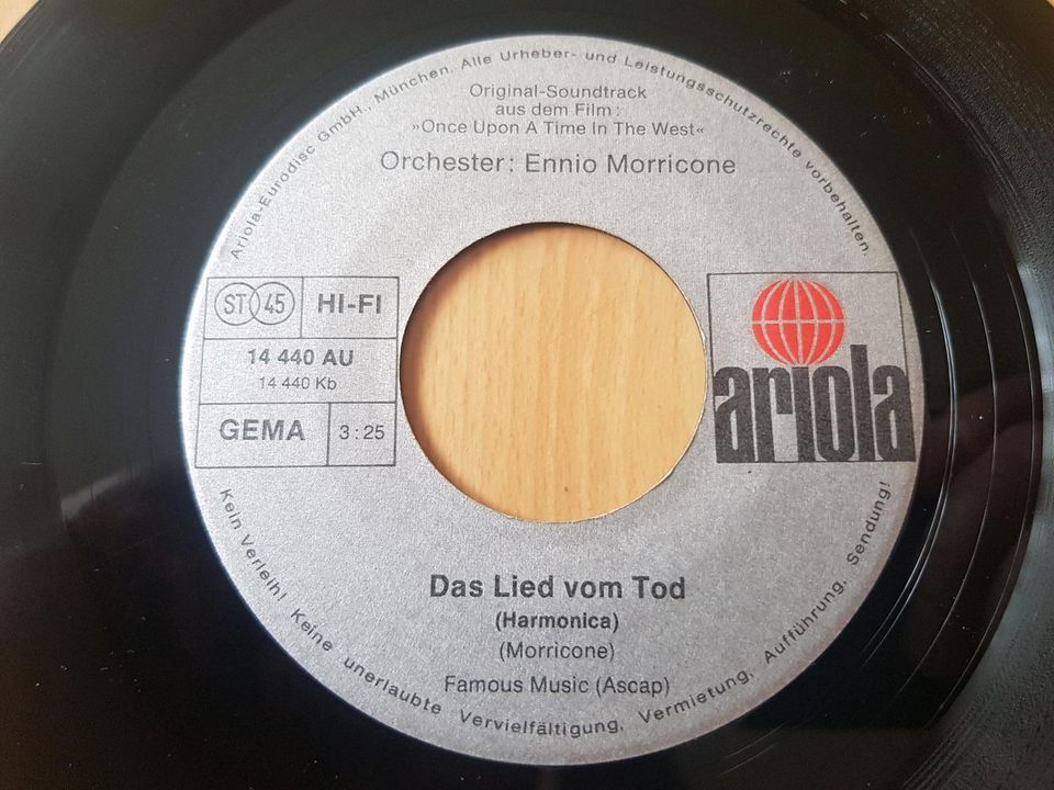 Vinyl Schallplatte Single Spiel mir das Lied vom Tod Western in Wunstorf