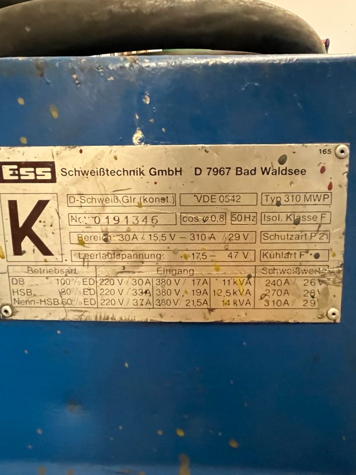 MIG MAG Schutzschweißgerät in Horgenzell