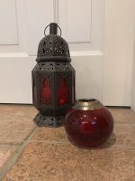 Marokko Laterne Kerzenhalter Glas Metall 30 cm Kr. Dachau - Markt Indersdorf Vorschau