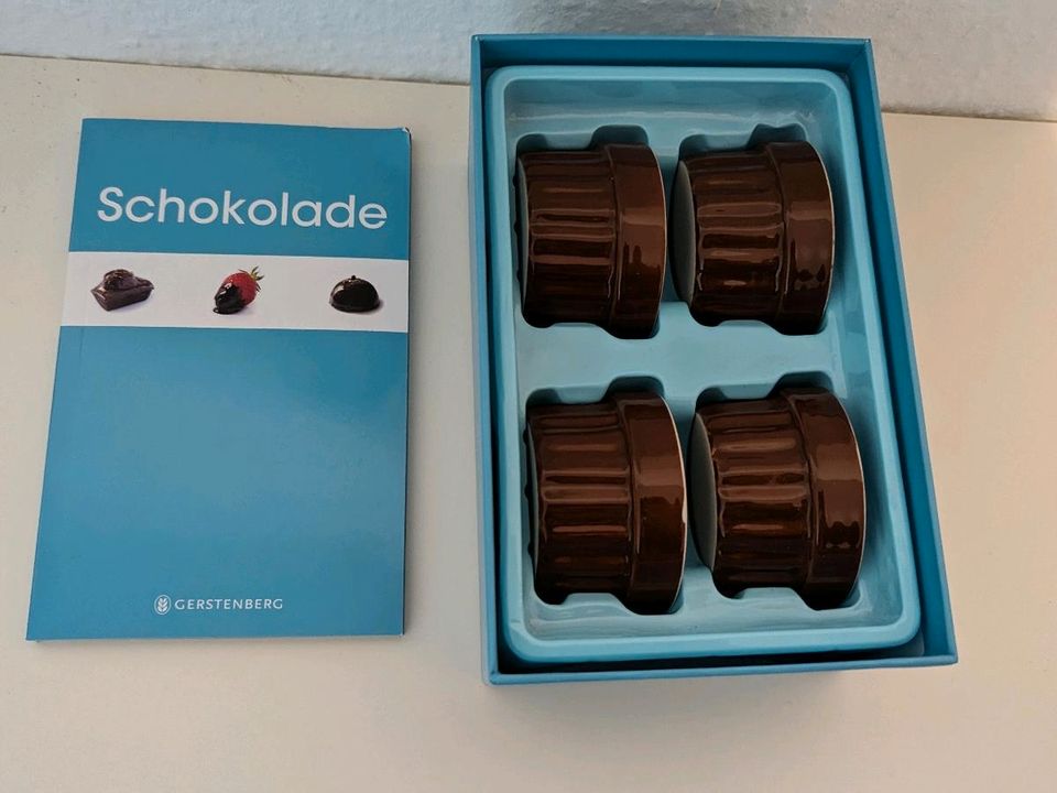 Schokolade: Kochboxx mit 4 Keramik-Formen in Neulußheim