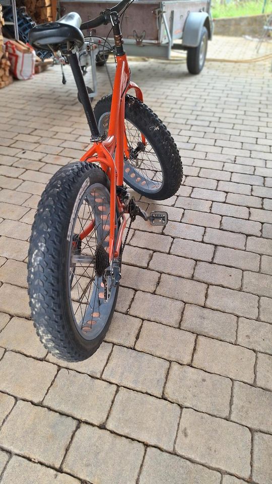 Fat Bike Fahrrad in Flossenbürg