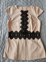 Business Bluse mit Schößchen in beige schwarz 36 Neu Berlin - Steglitz Vorschau