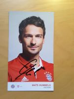 Handsignierte Autogrammkarte Mats Hummels FC Bayern Bayern - Tutzing Vorschau