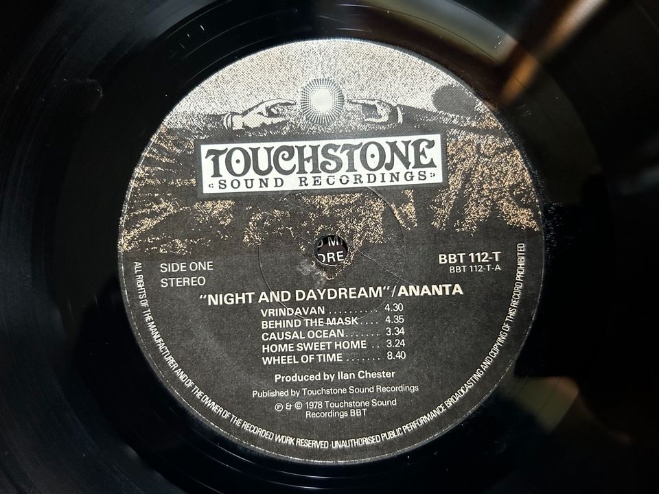 Ananta Night and Daydream Prog Rock LP in Hamburg