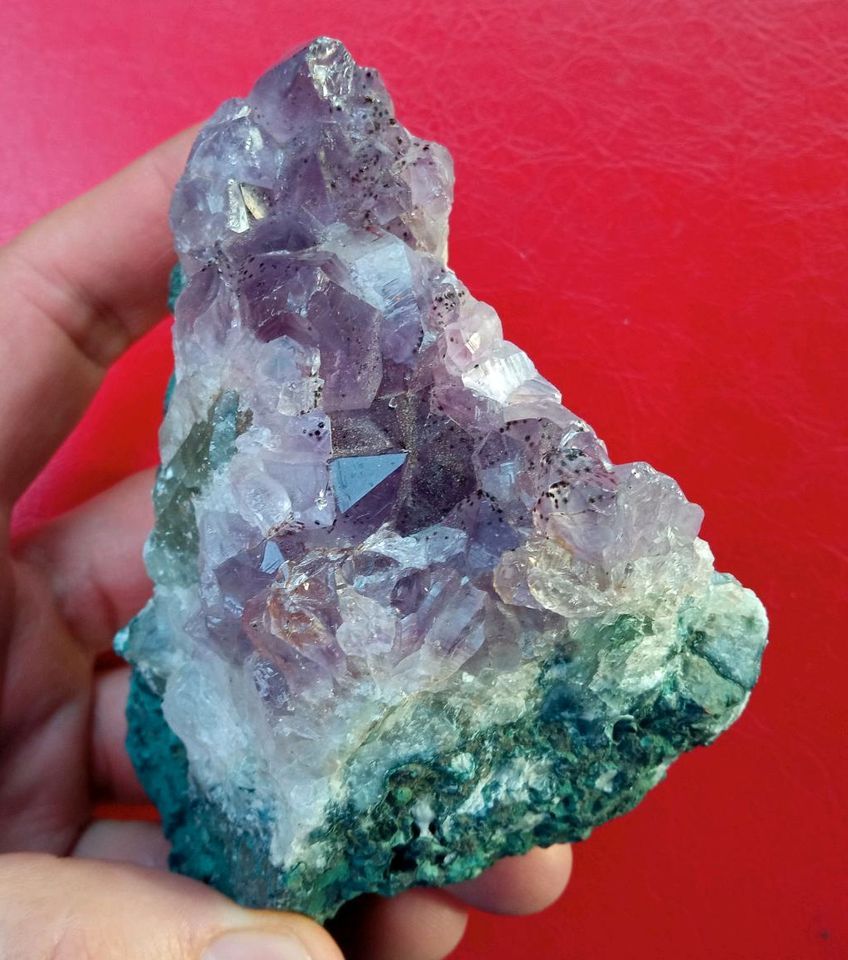 Schöner Amethyst Edelstein Heilstein 510 g Brasilien in Tännesberg