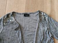 Jacke Blazer Cardigan grau Gina 40 M Oberteil Hemelingen - Arbergen Vorschau