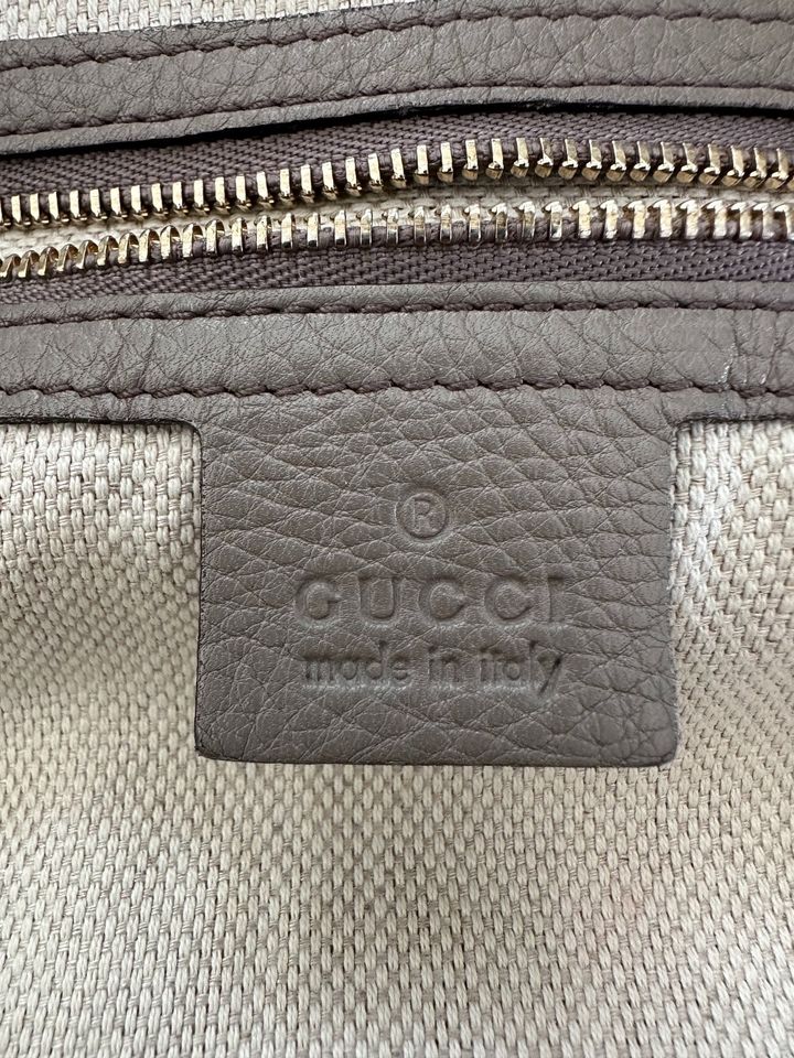 Gucci Ledertasche ORIGINAL Taupe in Ingolstadt