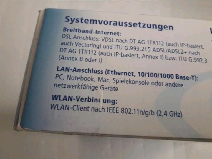 FRITZBOX 7362 SL VDSL fähig mitNetzkabel funktioniert einwandfrei in Bochum