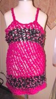 Mini Kleid Strand Top sexy Strick Wolle lila große Größe Berlin - Schöneberg Vorschau