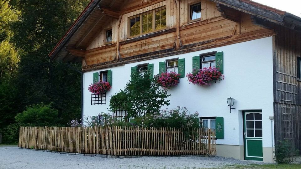 Ferienwohnung Ferienhaus 4 P. Allgäu Pfronten Wanderer in Pfronten