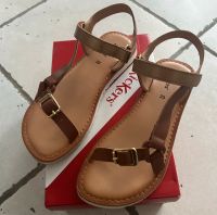 Kickers Braska Sandalen Leder Gr. 33 braun Hessen - Roßdorf Vorschau