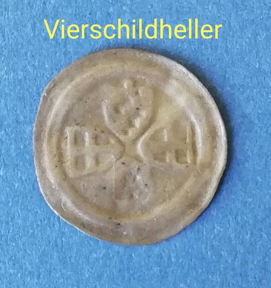 Einseitiger Heller Köln Hermann IV Mittelalter Silbermünze in Frankfurt am Main