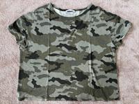 ZARA Camouflage TShirt Gr. S Hessen - Niedernhausen Vorschau