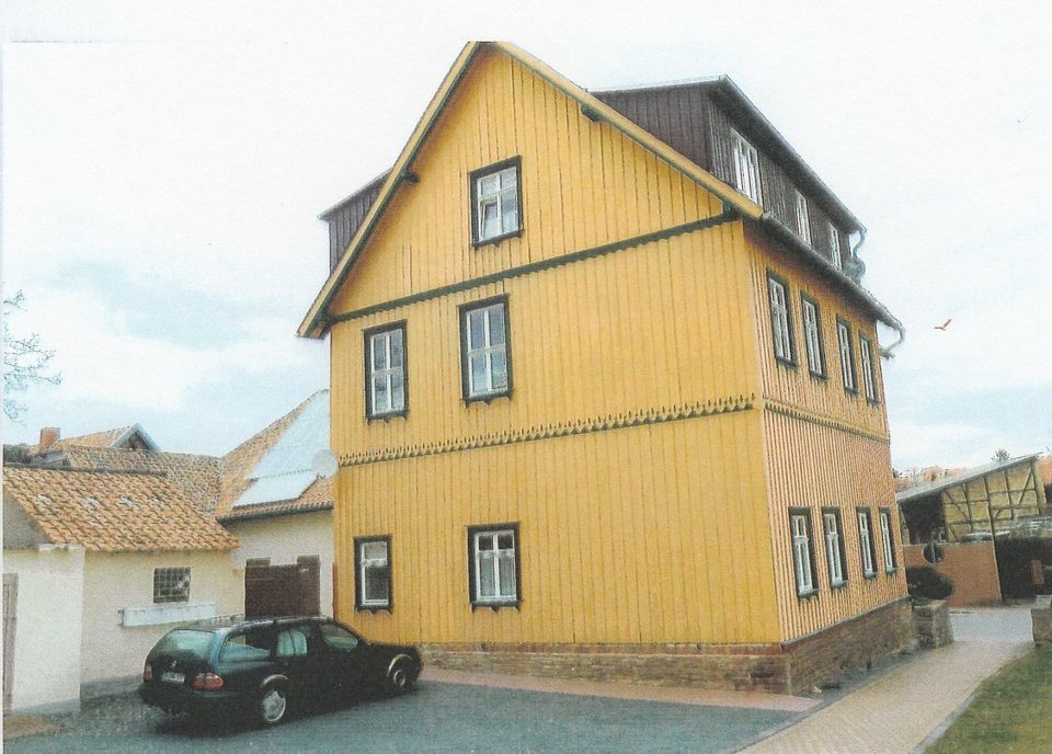 2-Raum Wohnung: Timmenrode bei Thale / Harz, 45 qm 2. OG, ab 1.6. in Timmenrode