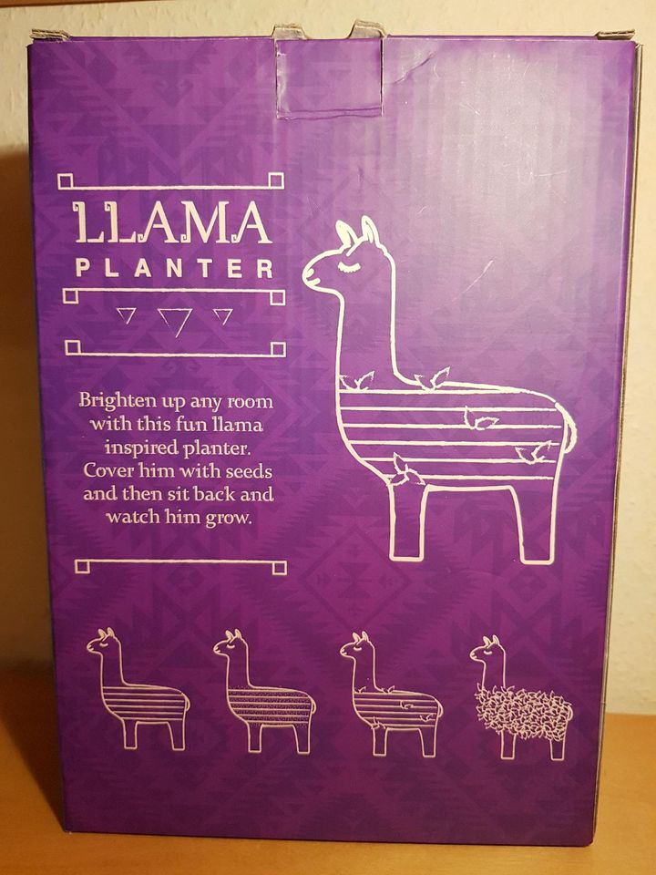 Lama planter LLAMA mit Anleitung für Microgreens in Mainz