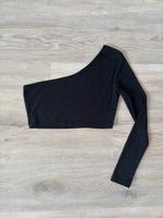Off Shoulder Langarmshirt schwarz Gr. S/36 Schleswig-Holstein - Barsbüttel Vorschau