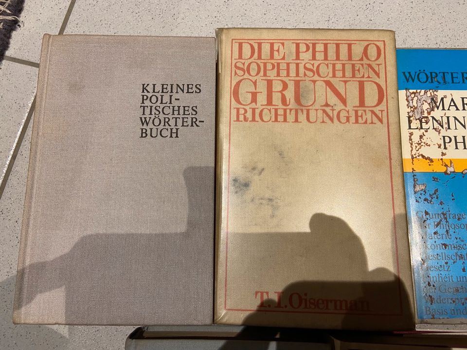 Philosophie Wörterbuch Lexikon DDR Leinen in Auerbach (Vogtland)