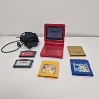 Nintendo Gameboy Advance SP + 5 Spiele (Pokemon, Hamtaro) Sachsen - Coswig Vorschau