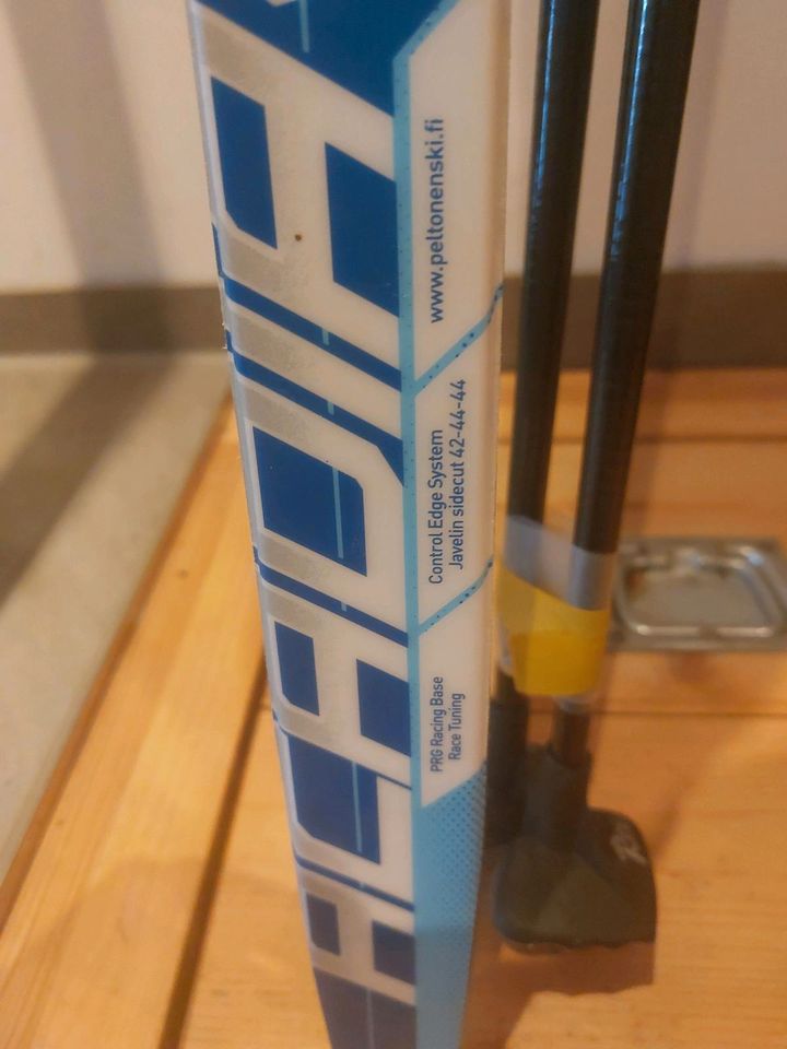 Peltonen aviflex Langlauf-Ski 200cm inkl. Stöcke in Saal an der Saale