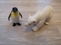 Schleich-Set Eisbär und Pinguin groß, Tierfiguren zum Sammeln Niedersachsen - Vechta Vorschau