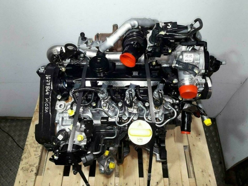 Engine Motor Nissan Renault K9K628 1.5 dCi 17.452 KM KOMPLETT 201 in Leipzig
