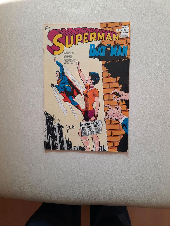 Superman Batman Comic Heft 12 v. 1972,1973 und. 1974 in Heidelberg