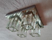 Deckenlampe aus Chrom und Glas 4-flammig Niedersachsen - Cremlingen Vorschau