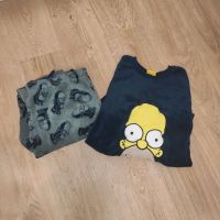 *NEUW.* L The Simpsons Schlafanzug Hausanzug grau dunkelblau Bayern - Ingolstadt Vorschau
