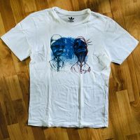 T Shirt Tshirt T-Shirt Hemd adidas weiß Motiv Größe S Mitte - Tiergarten Vorschau