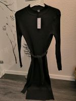 Kleid schwarz Ripp mit Gürtel NEU Kreis Ostholstein - Zarpen Vorschau