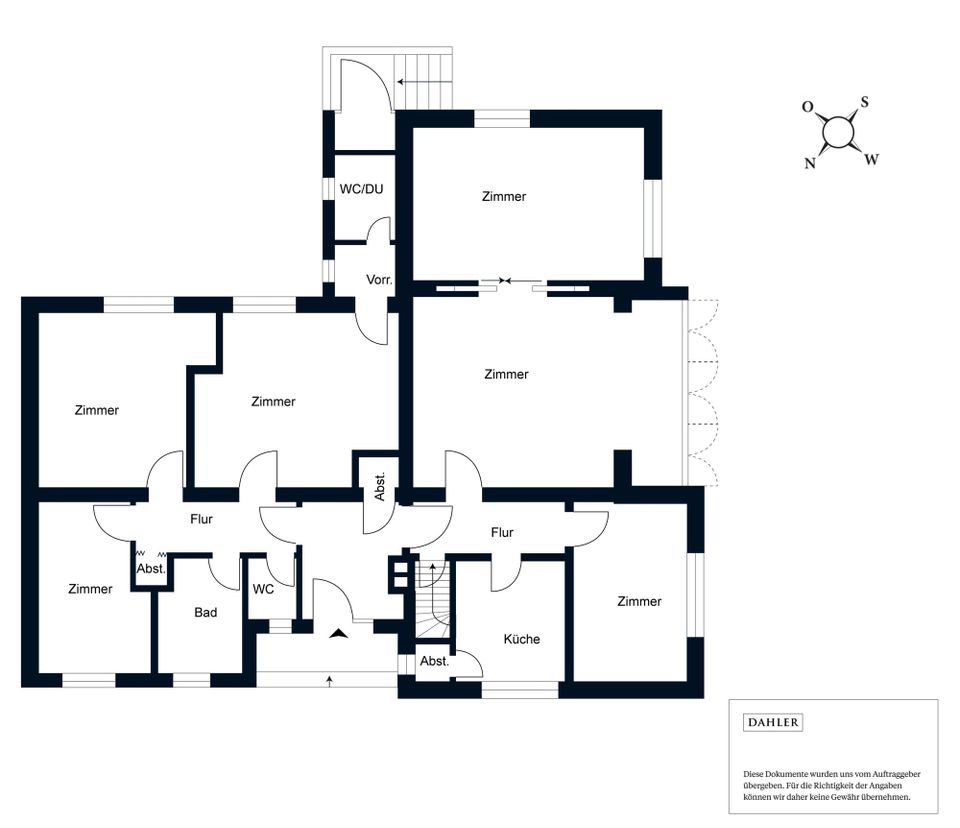 1.100qm Filetgrundstück mit Architektenhaus zur Erweiterung in Berlin