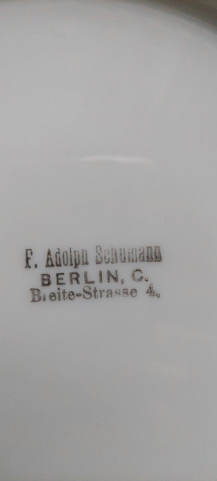 Porzellan alt um 1900 Hutschenreuther Lorenz handbemalt Service in Gottmadingen