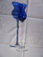 Glas Leuchter Kerzenleuchter Kerzenhalter 28 cm blau Deko 4,50 Flensburg - Fruerlund Vorschau