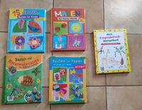 NEU Bastel Bücher Kindergartenkinder  u  ab 2 J. Fingerabdruckste Sachsen-Anhalt - Landsberg (Saalekreis) Vorschau