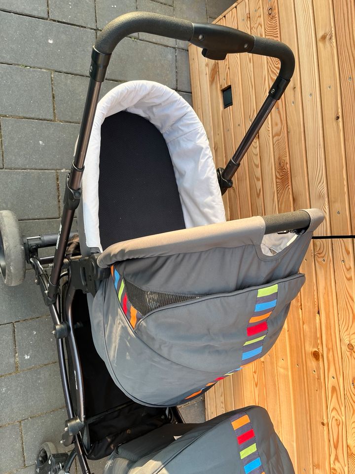 Geschwisterkinderwagen ABC Design in Kissenbrück