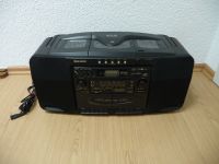 Sharp 5 CD Changer CD Wechsler Kassettenrecorder schwarz Bayern - Würzburg Vorschau