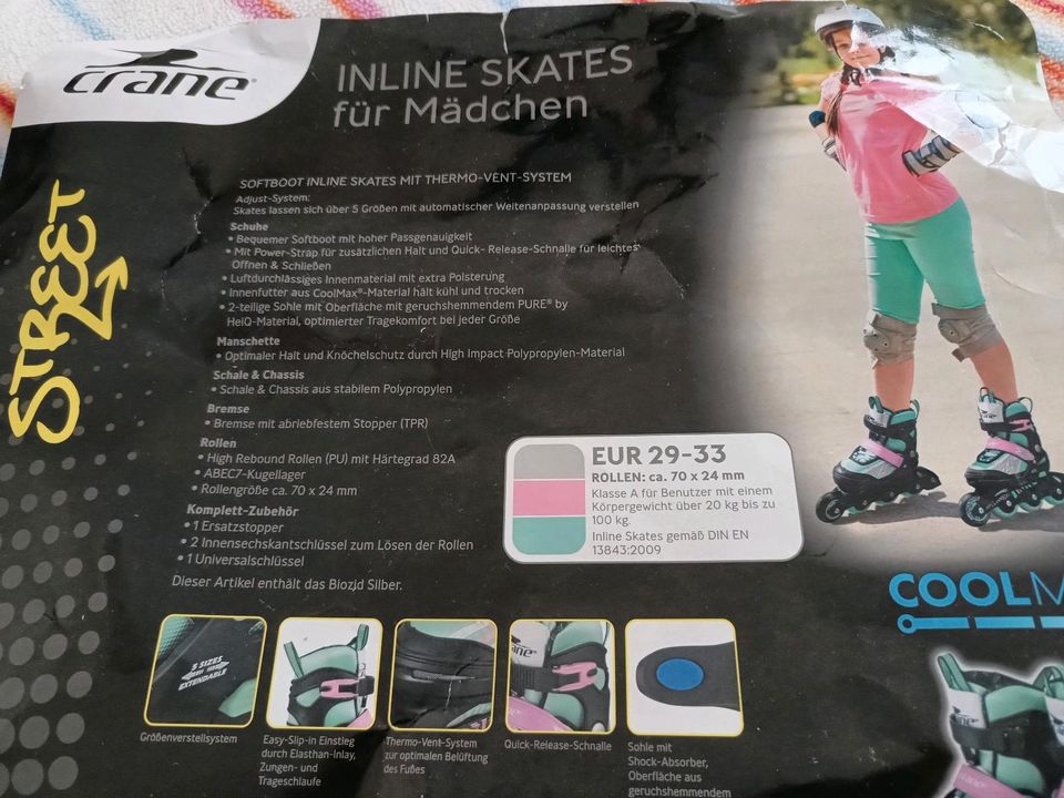 Inline Skates von crane Größe 29-33 in Bedburg