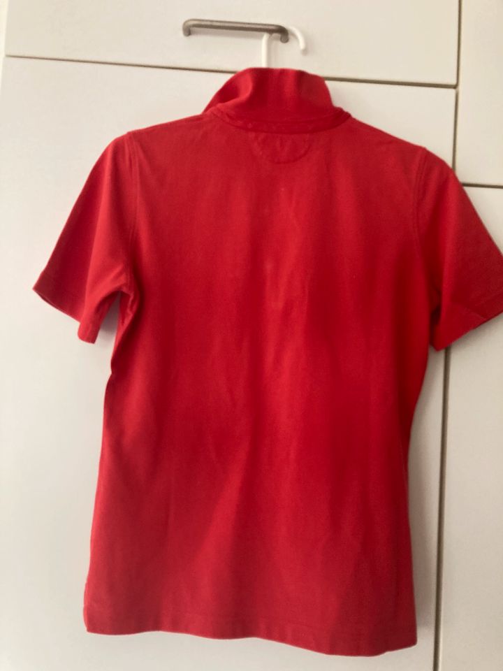 Damen Poloshirt (von Daniels), Kurzarm, Knopfleiste, Gr. M, rot in Bonn