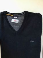 SOliver Strickpullover V-Ausschnitt Pullover Pulli dunkelblau XXL Bayern - Ustersbach Vorschau